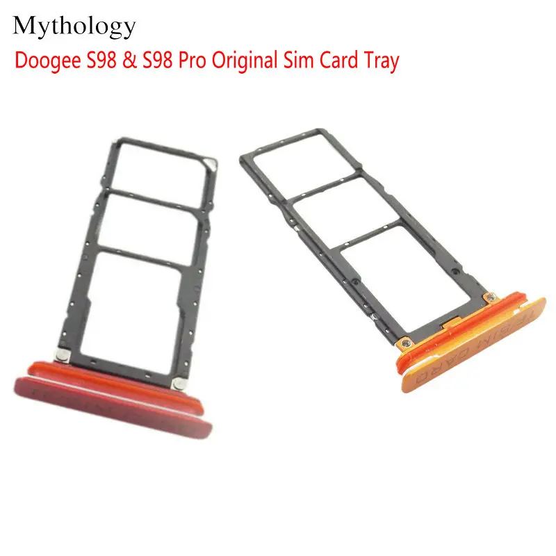 Sim Card Tray for DOOGEE S98 Pro S99 S98 Card Slot Original Sim Card Holder Mobile Phone Accessories