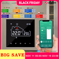 Tuya Wifi Floor Thermostat 220V Smart Floor Heating Thermostat Digital Thermostat For Gas Boiler Temperature Controller Alexa