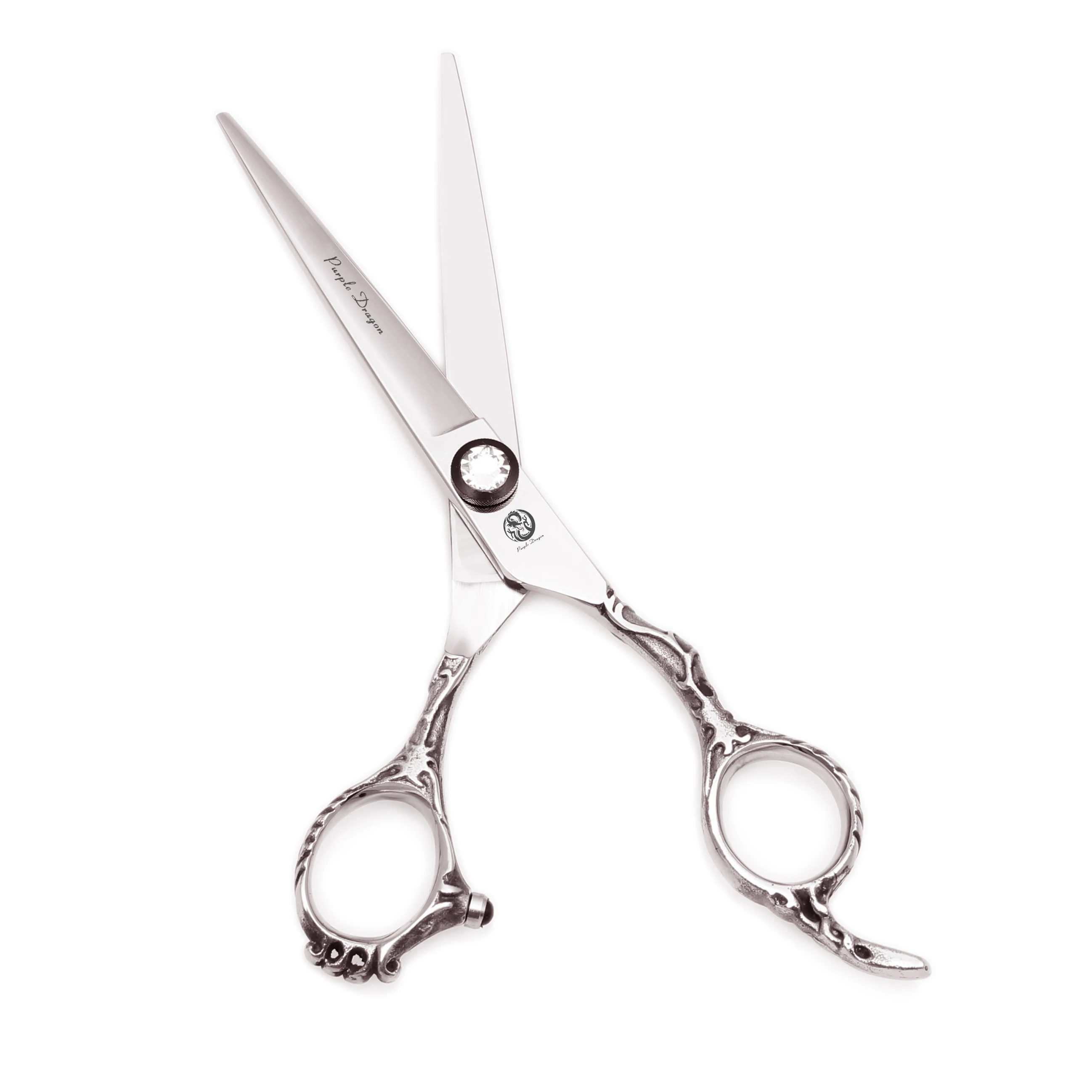 6.0'' Professional Hair Scissors Cutting Shears Thinning Hairdressing Haircut Combs Razors Sets Salon Barber Dropshipping Z9008