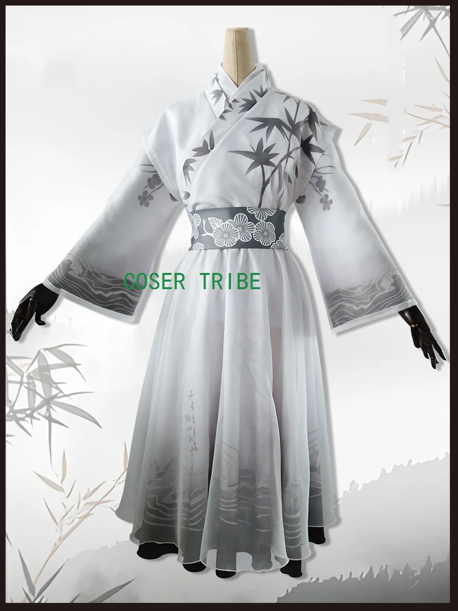 

Identity V Qi Shiyi Antique Dealers Ink Rhyme Women Hanfu Cosplay Costume Cos Game Anime Party Uniform Hallowen Play Role