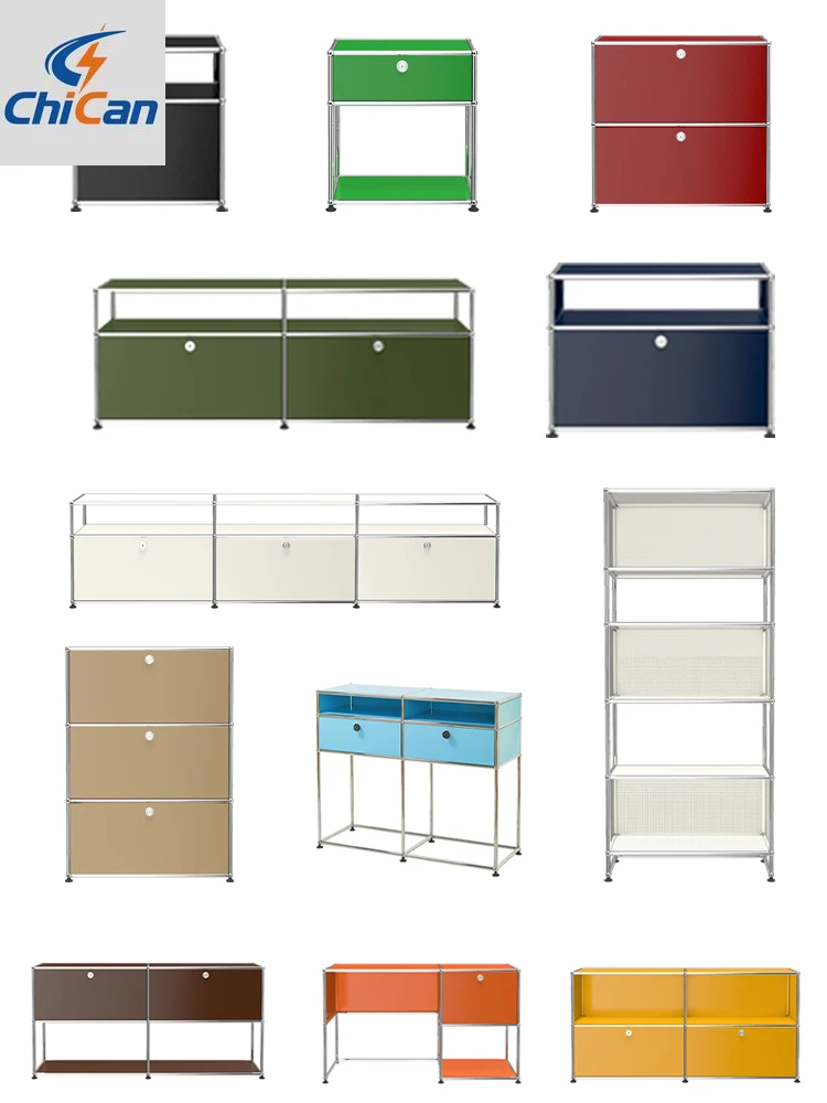 

【Hot】Tv Stand Storage Cabinets Corner Cabinet Metal Storage Display Cabinet Living Room Cabinets Furniture