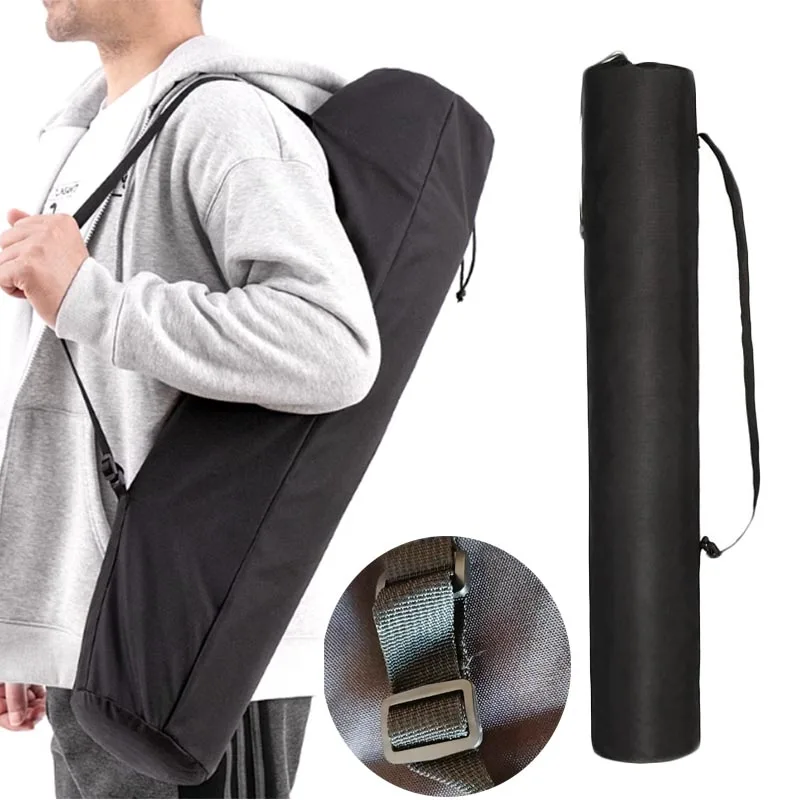 Bolsa de almacenamiento enrollada, tela Oxford larga, impermeable, de nailon, alfombra a prueba de polvo, bolsa de pesca para el hogar, Camping, esterilla de Yoga, colcha, cubierta de alfombra