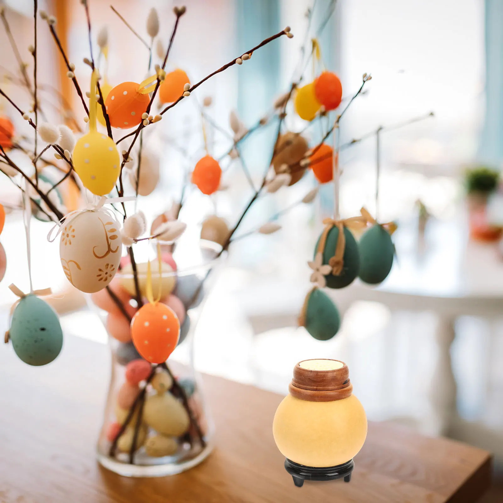 

Деревянный премиум-класса с крышкой, большая емкость для хранения чая, крикета, домашних животных, фасоли, цветочных украшений, герметичный пылезащитный домашний декор