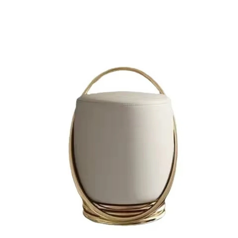 Light luxury dressing stool creative chair bedroom living room tea shoes changing shoes home decoration network