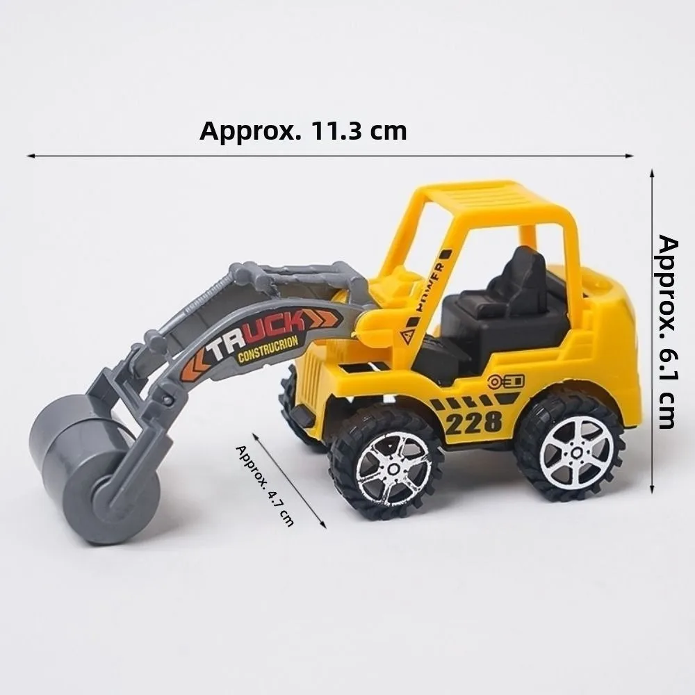 Plastic Engineering Transport Vehicle 10 Styles Children Collection Gifts Tractor Excavator Bulldozer Drop Resistant