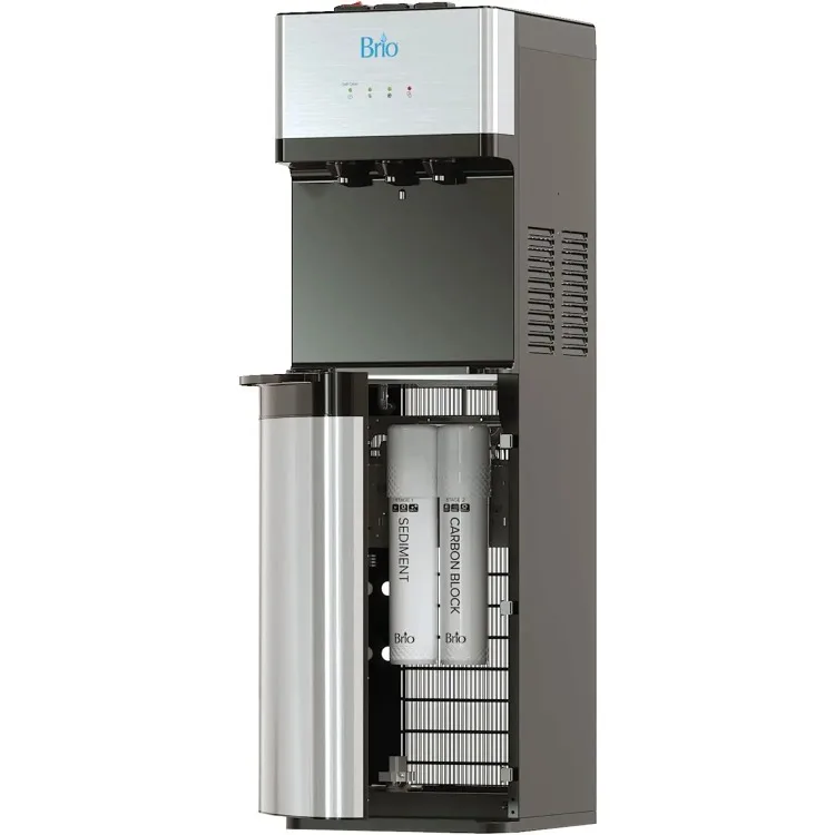 520 Bottleless Water Cooler Dispenser with 2 Stage Filtration - Self Cleaning,