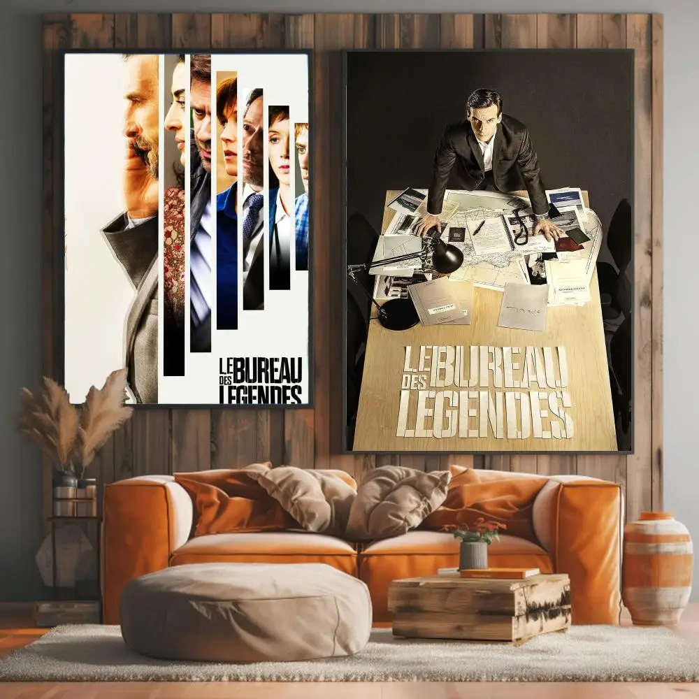tv series T-The Bureau-U Painting Calligraphy Artwork for Living Room Bedroom Office Home Decor