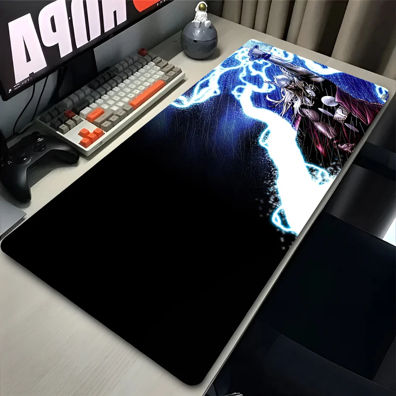 Mouse Pad Marvel Thor God HD Gaming Mousepad Laptop Office Desk Accessories Large Computer Gaming Keyboard Mouse Mat Non Slip