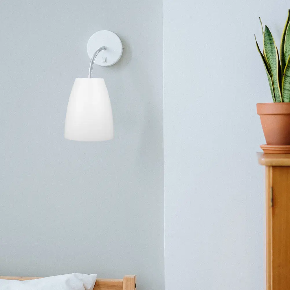 

Набор из 6 пластиковых плафонов для светильников: современные белые маленькие плафоны для спальни, гостиной, настольных ламп, подвесных и потолочных светильников