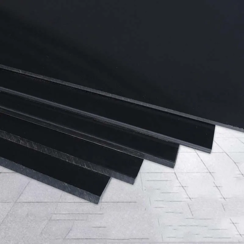 1Pc Black PE Plate HDPE Board PE Sheet Plastic Flat Alkali and Corrosion Resistant Thick 2mm 3mm 4mm 5mm 6mm 8mm - 20mm