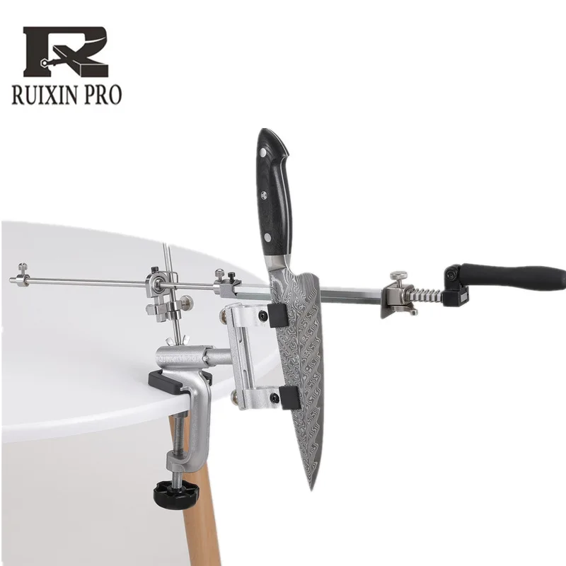 Ruixin Pro RX009 Knife Sharpener Professional New Upgrade 2023 Sharpening Machine Aluminium alloy 360 Degree flip Grinding Tools