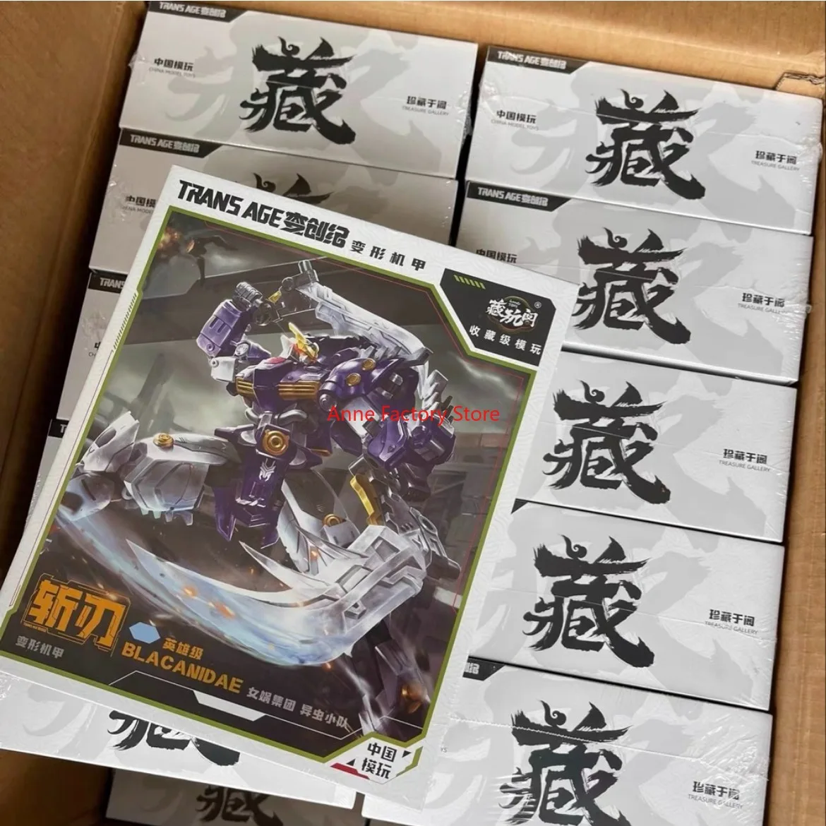 

IN STOCK NOW CANG TOYS TRANSAGE Transformation Insecticon Blacanidae TA-HCZ001 SHRAPNEL Action Figures Toy Gift Collection