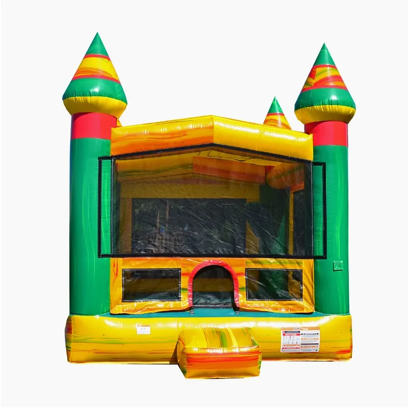 JumpOrange Titanium Commercial Grade Inflatable Bounce House for Kids and Adults (with Blower)