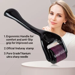 540 Medical Grade Derma Roller Microneedling Roller for Hair growth Beard Acne Wrinkle Removal Skin Care Body Treatment