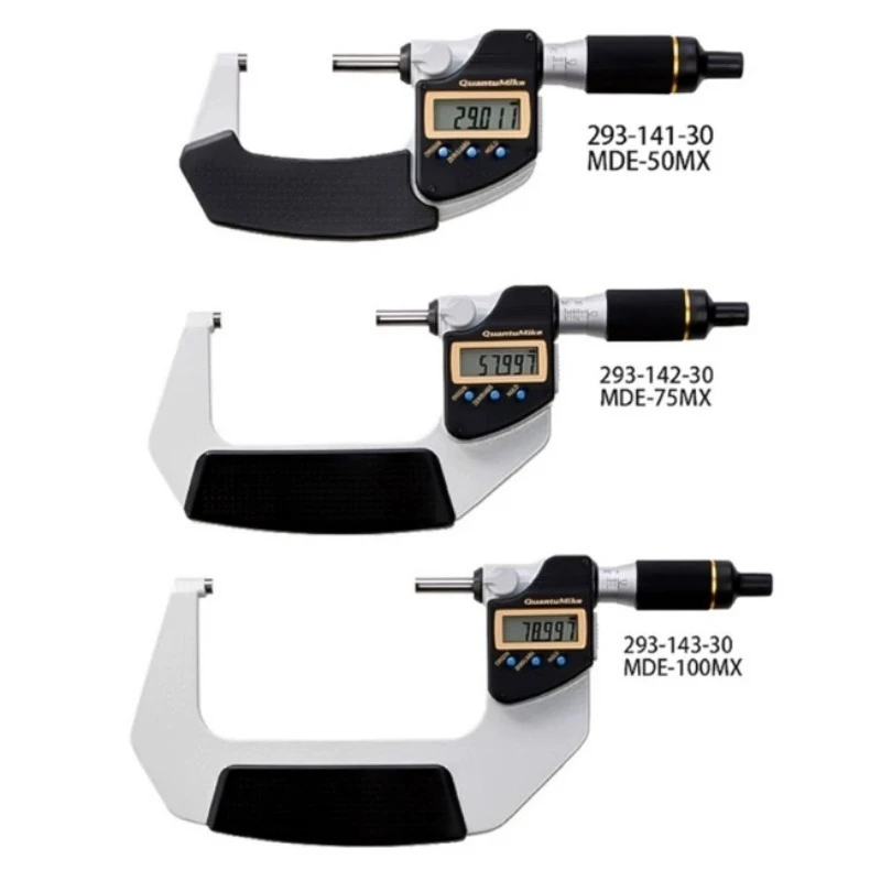 IP65 Waterproof Digital Micrometer 0-25mm High Precision Fast Measuring Tool Model 293-140-30 MDE-25PX