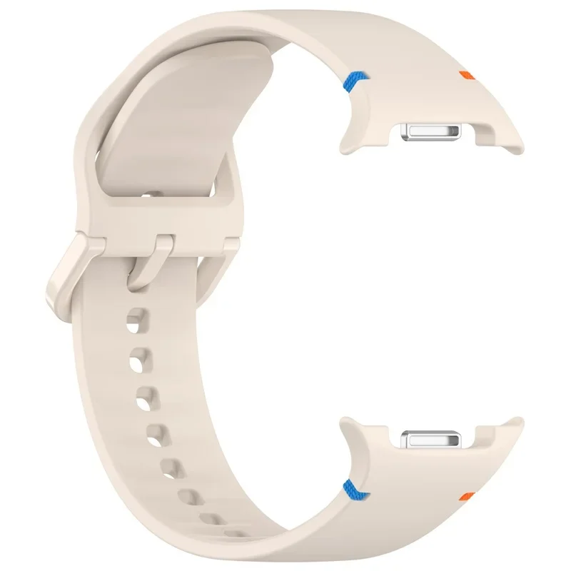 삼성 갤럭시 시계 8에 대한 원래 실리콘 스트랩 갤럭시 시계 8 44mm-40mm 액세서리에 대한 클래식 빠른 통기성 손목 밴드