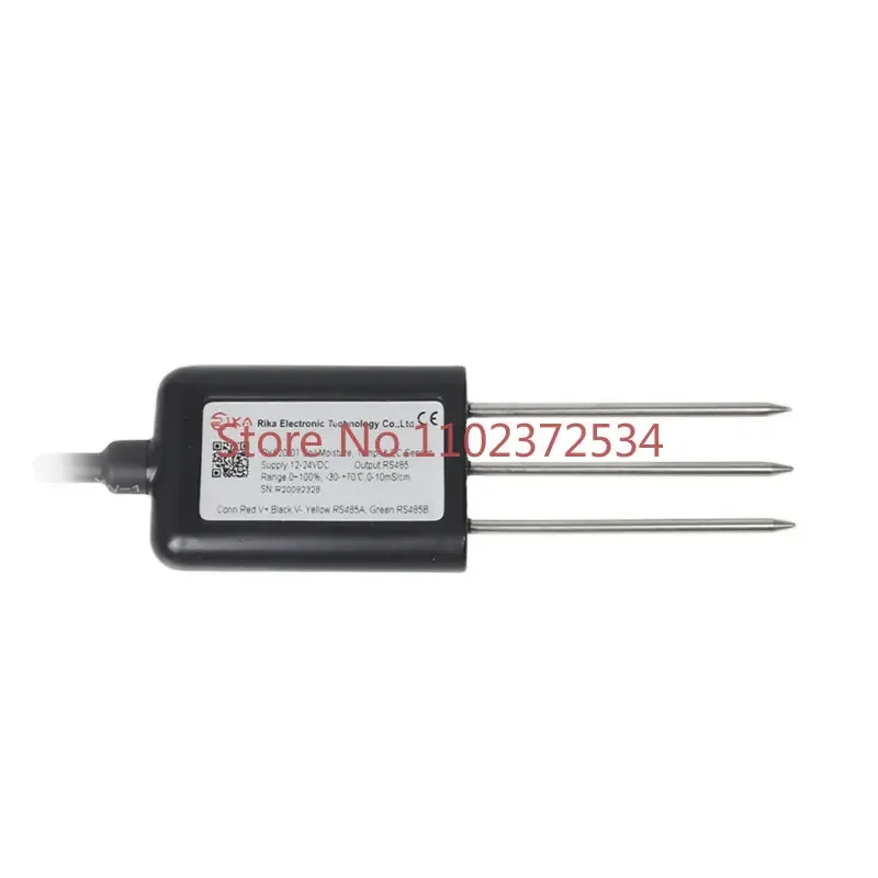 RIKA RK520-01 Agriculture Soil Temperature and Humidity Moisture Test Analysis Probes Sensor 4-20mA 0-5V Modbus GSM