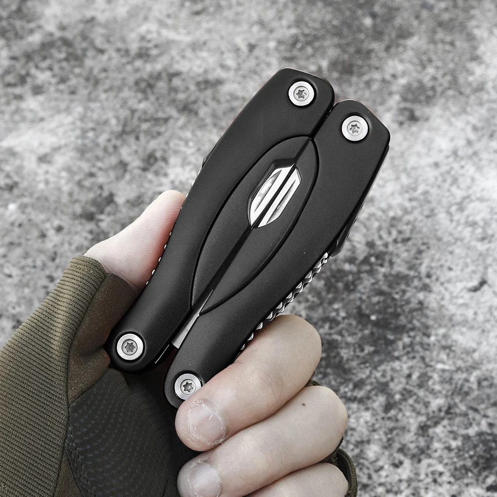 Multitool Pliers Pocket Knife, Bottle Opener, Screwdriver with Nylon Sheath ，Apply to Survival,Camping, Hunting and Hiking