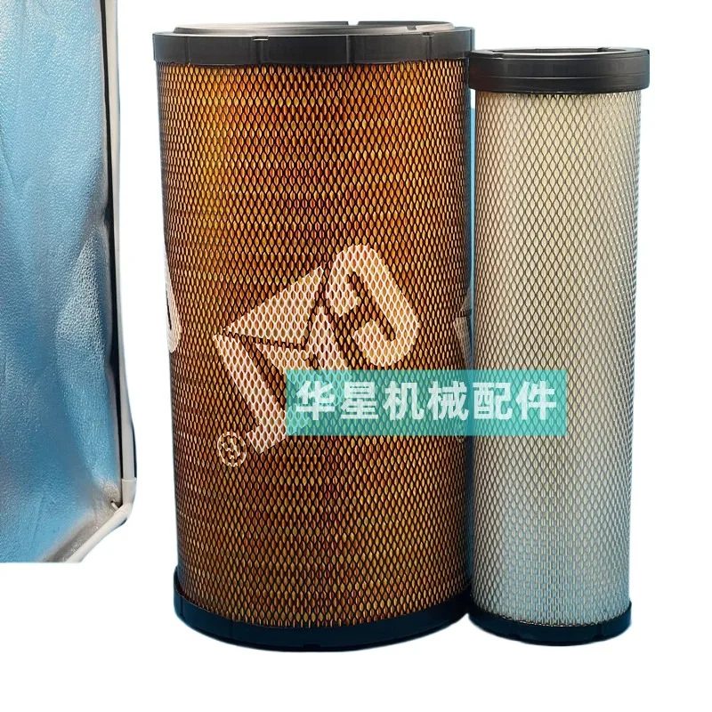 For Caterpillar cat E336d/E330D/E330C/E340D air filter element 142-1339/142-1404 air filter excavator accessories