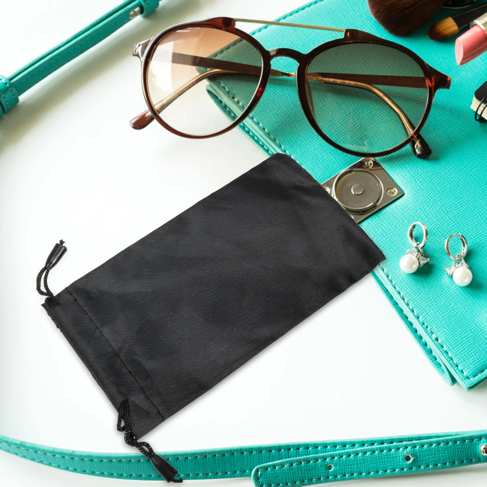 

10 Pcs Waterproof Eyeglasses Bags Durable Storage Case for Sunglasses Watches Jewelry Travel Portable Pouch Outdoor ganizer