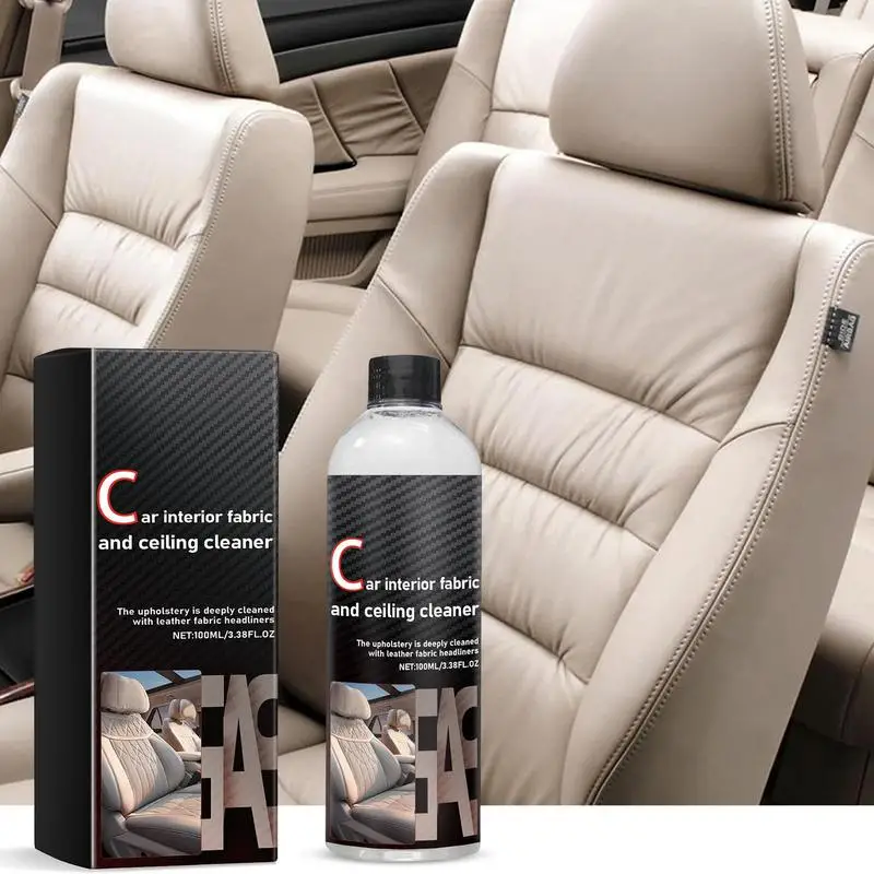 Car Leather Retreading Agent Vehicle Exterior Restorer And Interior Cleaner Non Greasy Multifunctional Polishing Spray For Seat