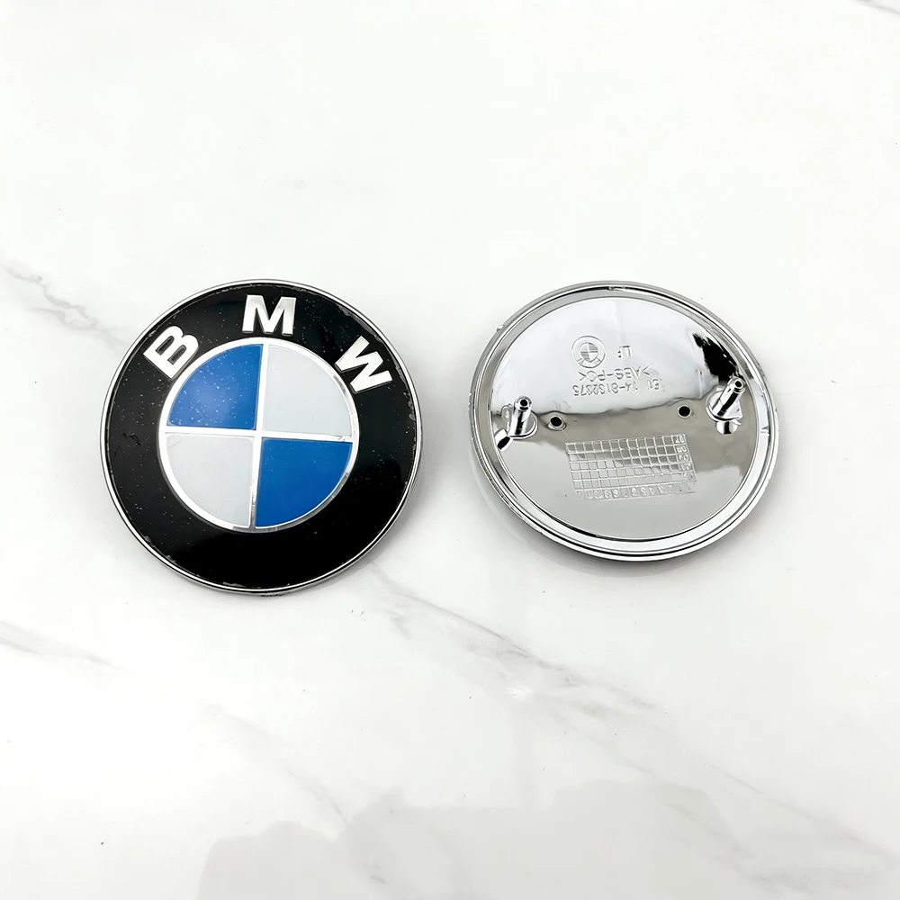 2PCS 74mm/82mm Car Front Hood Rear Trunk Emblem LOGO For BMW M Logo E46 E36 E34 F10 E90 F30 E60 F30 E53 E30 E92 E87 X1 X3 X5 view 3