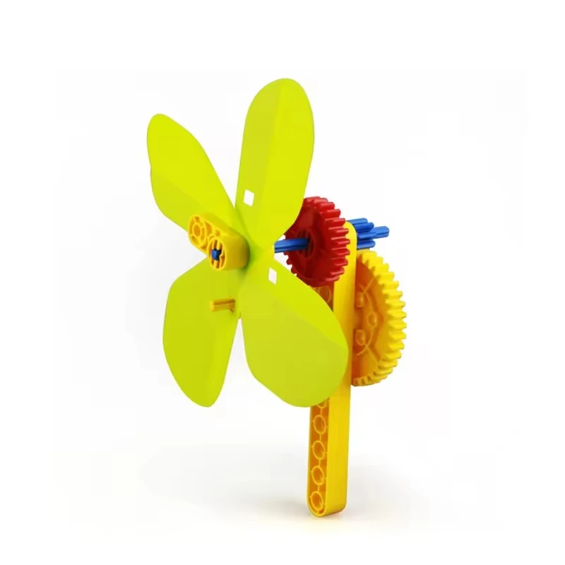 Brand Building Blocks Large Particle 9656 Set Gear Power School Institution Education Enlightenment Children's Toys