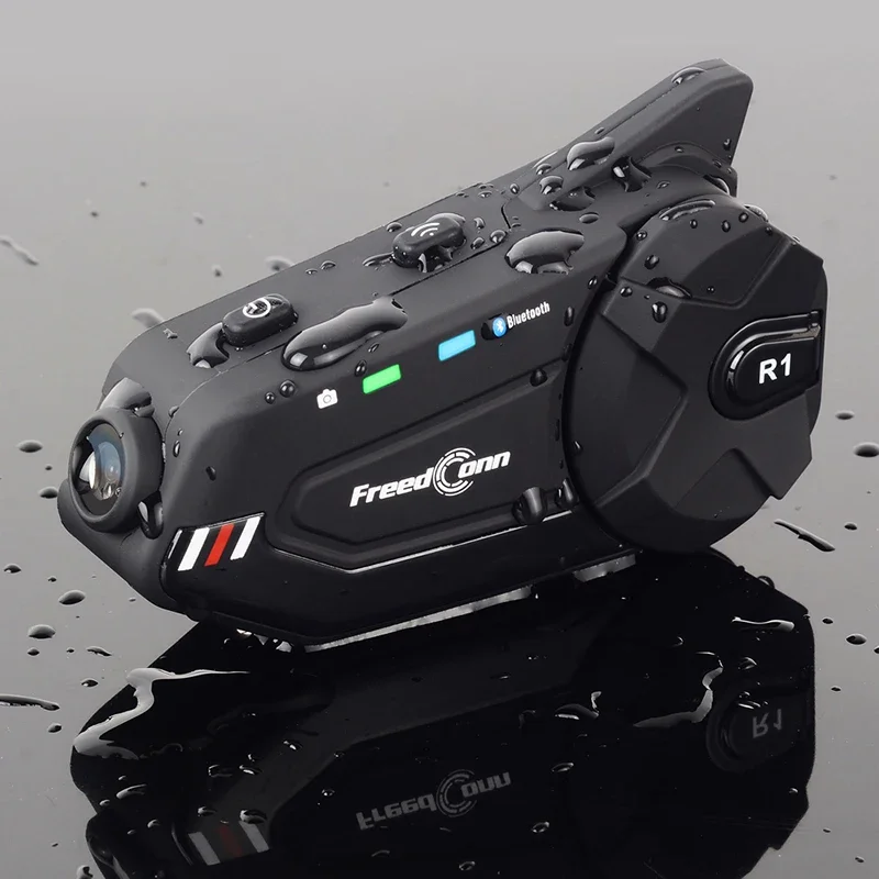 

1080P HD камера видеорегистратор мотоциклетные шлемы Bluetooth групповой домофон гарнитура мотоцикл Bluetooth домофон