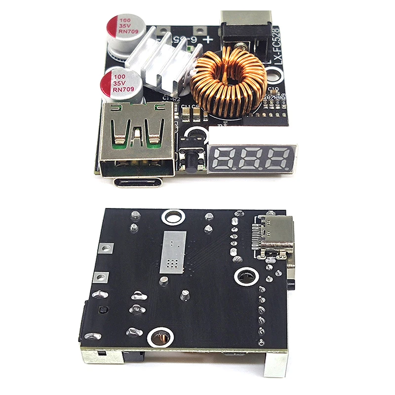 1Pc 65W Full Protocol Mobile Phone Fast Charging Module PD Fast Charging Board QC4.0 3.0 For Smart Phone Flash Charging