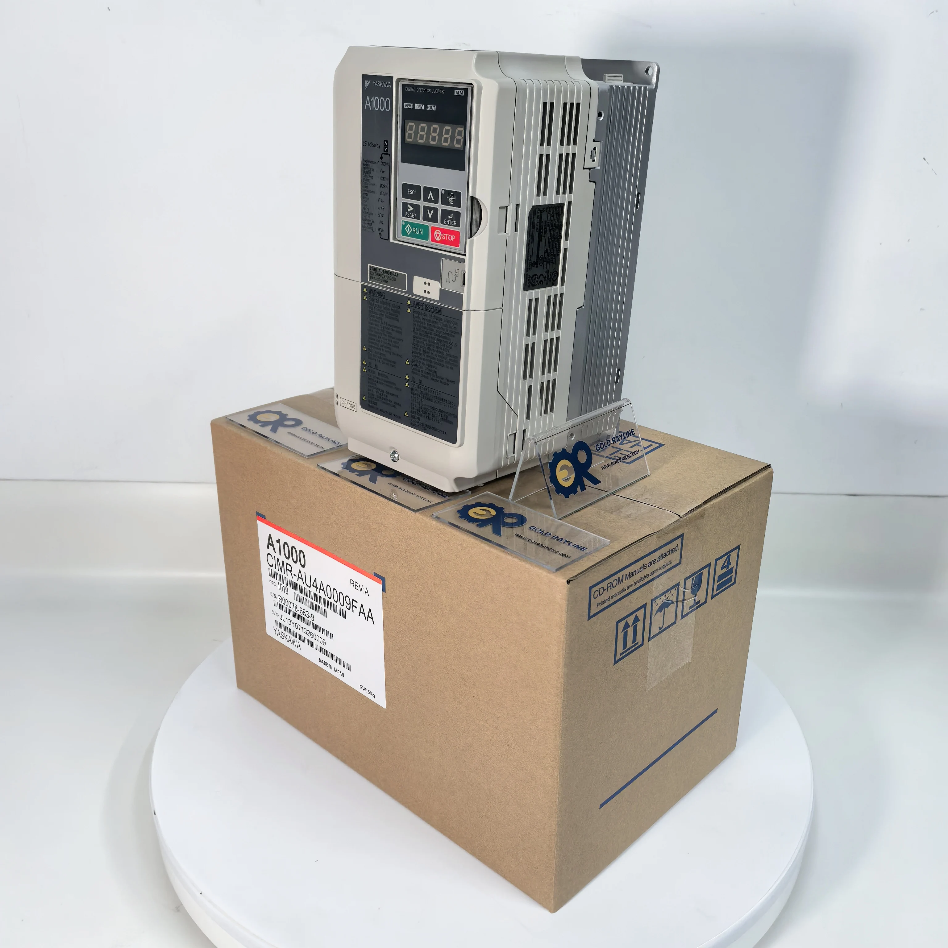 

New CIMR-AU4A0009FAA Yaskawa Inverter 1 Year Warranty In Stock