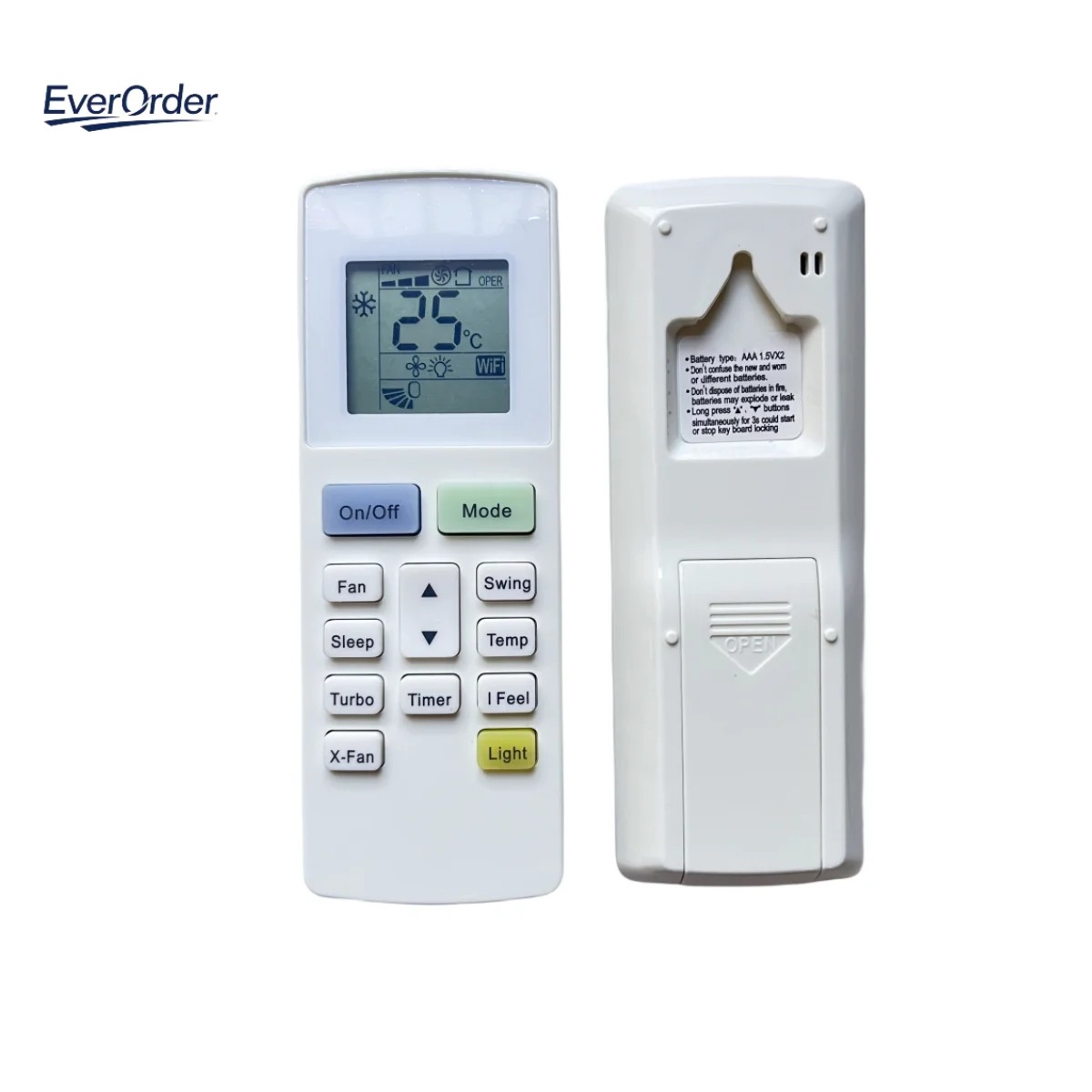 Nuevo control remoto de alta calidad para Hiyasu & Singer & GENERAL CLIMATE Windows Aire acondicionado y Kentatsu KSGQ21HFAN1 KSRQ21HFAN1
