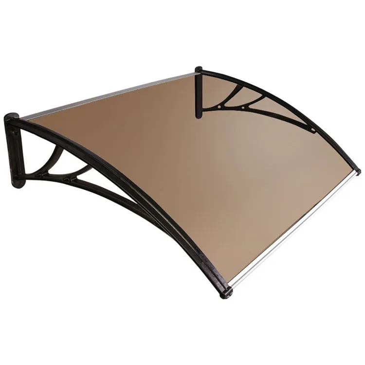 Toldo de policarbonato para puerta, toldo de Malasia, precio