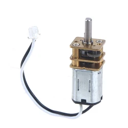 DC 3V-6V N20 Mini Metal Gear Motor with Gearwheel DC Motor DIY Electronic Accessories 24-48 RPM