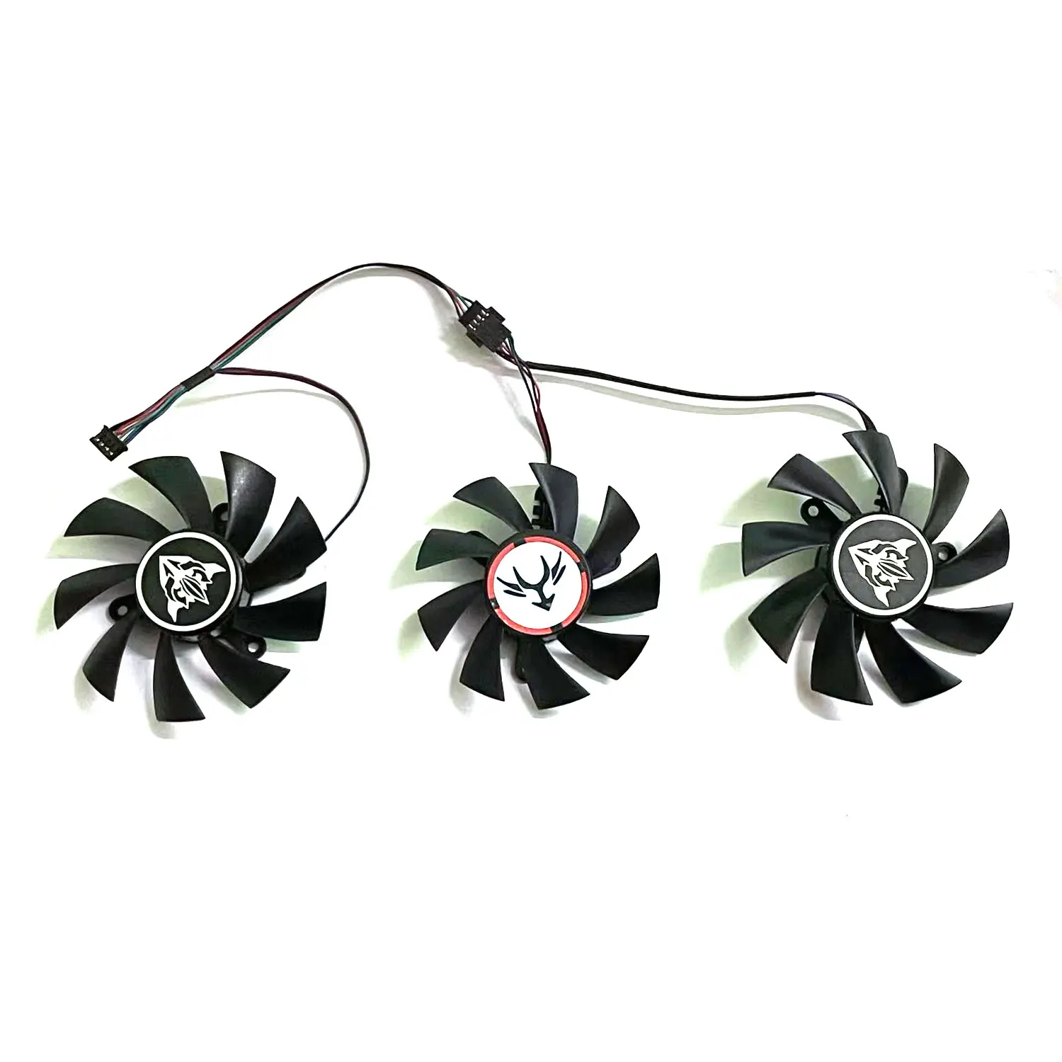 

75MM 85MM DIY replacement fan 4PIN suitable for Colorful GTX1070 1070TI 1080 1080TI iGame AD Flame Ares graphics card