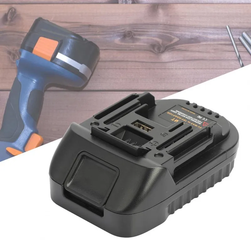 New BS18MT Battery Adapter Converter USB For Bosch 18V BAT619G/620 Batteries Convert To For Makita 18V BL 1860 Lithium Battery