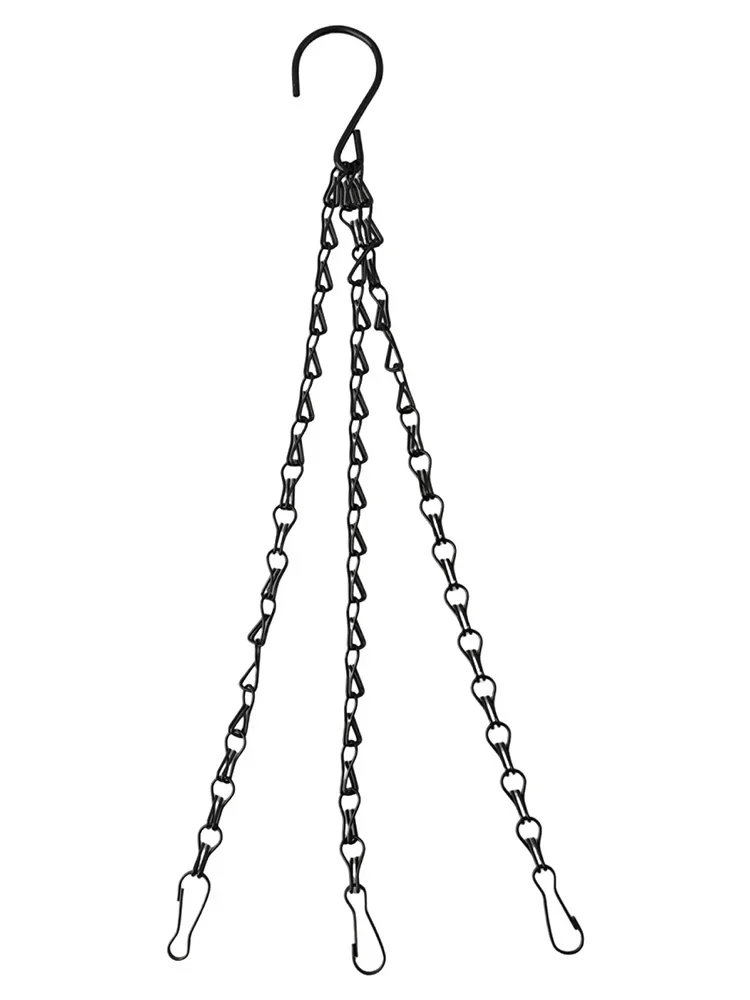 Multipurpose Metal Chain Hook Hanging Chains For Plants Flower Pot Basket Chains Bird House Replacement Chain Hangers