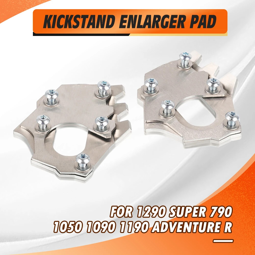 

For 1290 Super Adventure R 790 1050 1090 1190 ADVENTURE R Motorcycle Aluminum Kickstand Foot Side Stand Enlarger Pad Enlarge