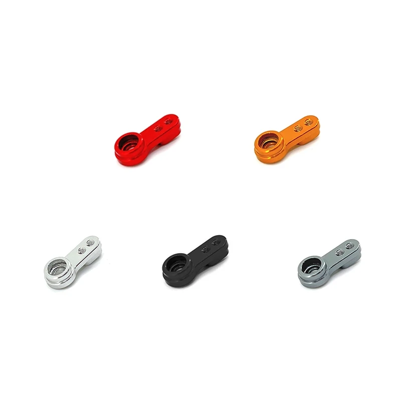 

1 Piece Metal Servo Arm Servo Horn For FMS FCX24 1/24 RC Crawler Car Replacement Parts Accessories ,Red