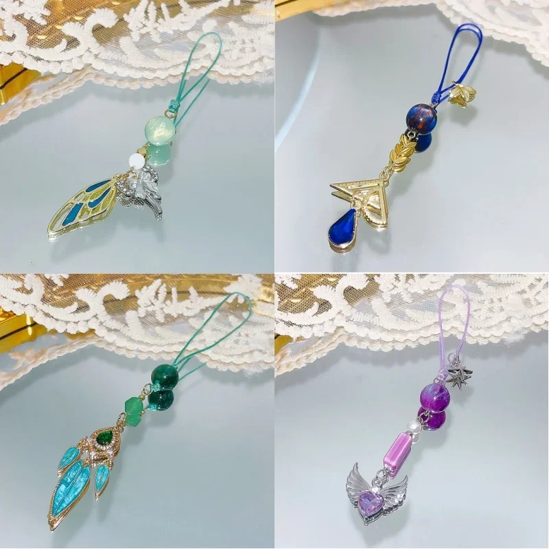 Светлячок Sunday Robin Boothill аниме брелок Honkai Star Rail мужской брелок для ключей для женщин Kawaii фигурка акриловый брелок кулон подарок