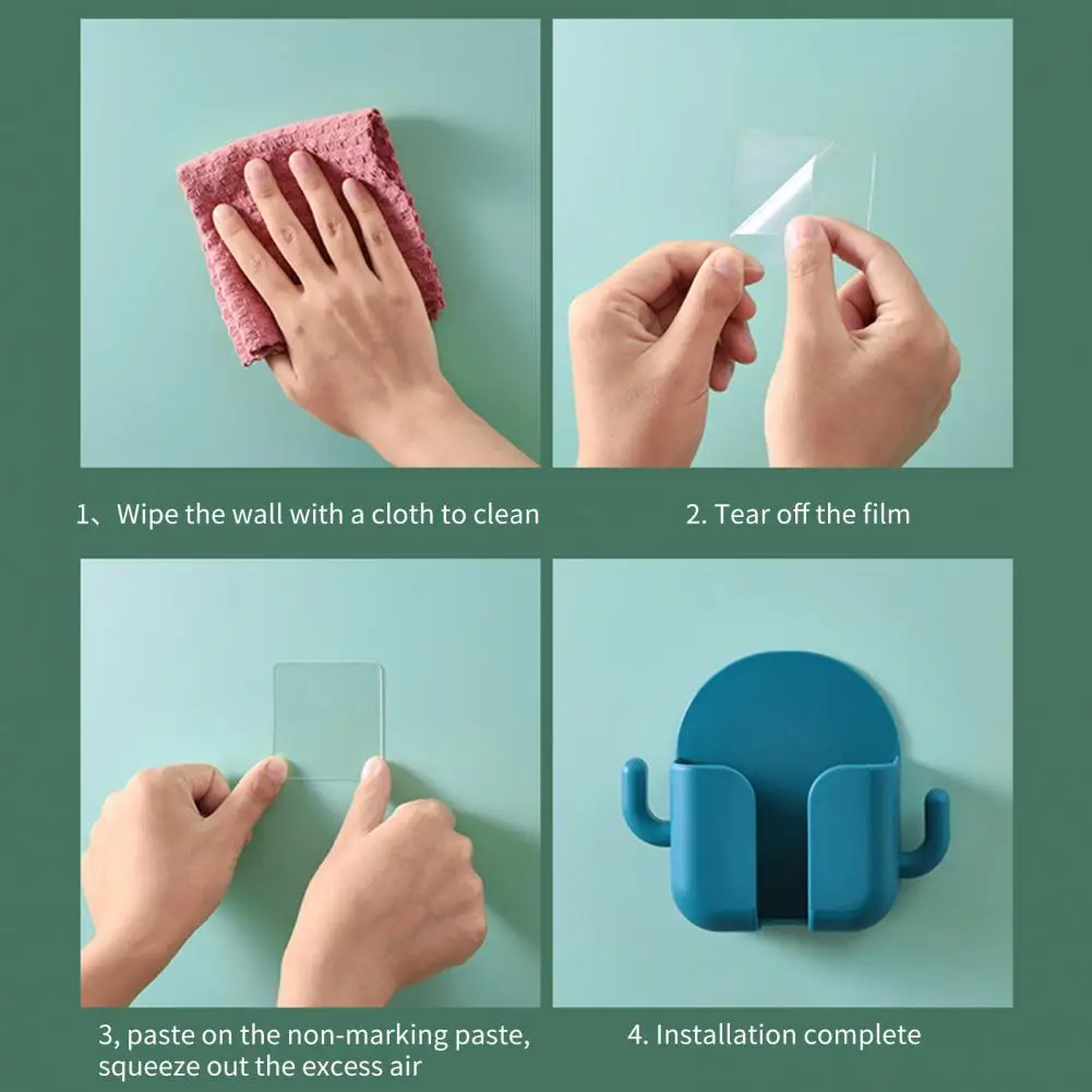 Storage Holder  Strong Adhesiveness   Hanging Stand Wall-mounted Mobile Phone Storage Hanger