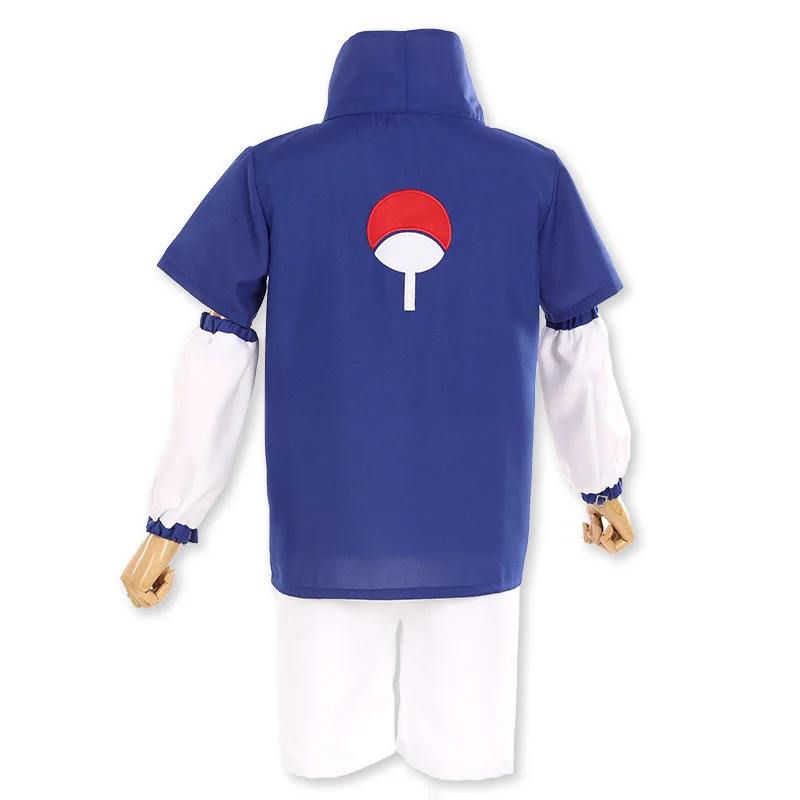 Brdwn NARUTO Unisex Uchiha Sasuke Child Ninja Suit Official Authorization of China Cosplay Costume