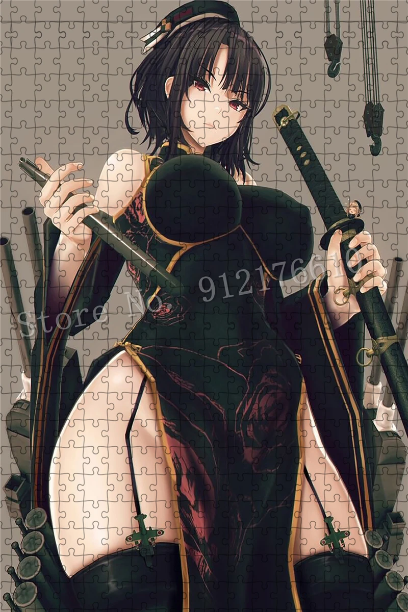 300/500/1000 Pics Puzzles for Adults Spy X Family Anime Girls Fashion Japanese Game Jigsaw Puzzle Educational Decompressed Gifts