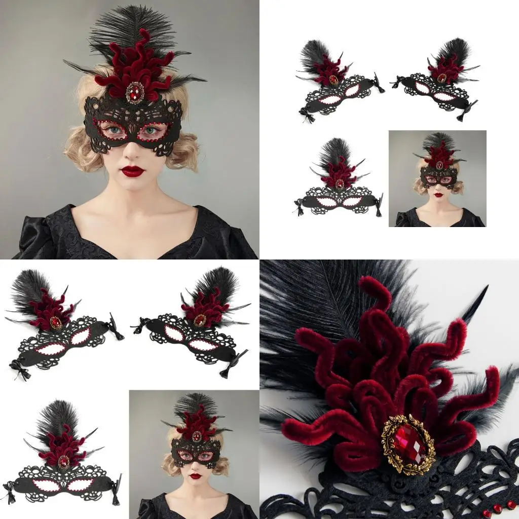 

39BB Costume Mask Masquerades Mask Halloween Mardi Gras Cosplay Party Mask