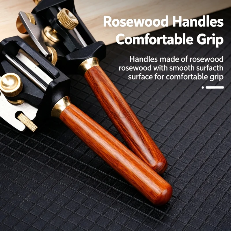 Adjustable Bird Planer Flat Base Hand Wood Plane for Woodworking Corner Arc Trimming Wood Planer for Trimming Woodworking Planer