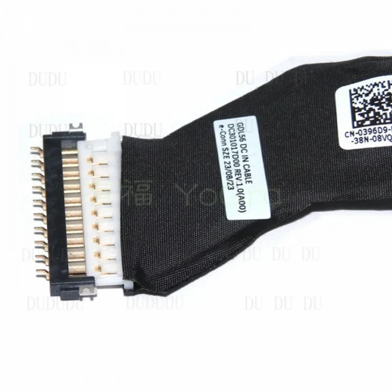 

D for Dell G15 5510 5511 5515 5520 DC Power Jack Motherboard Male Connector Housing