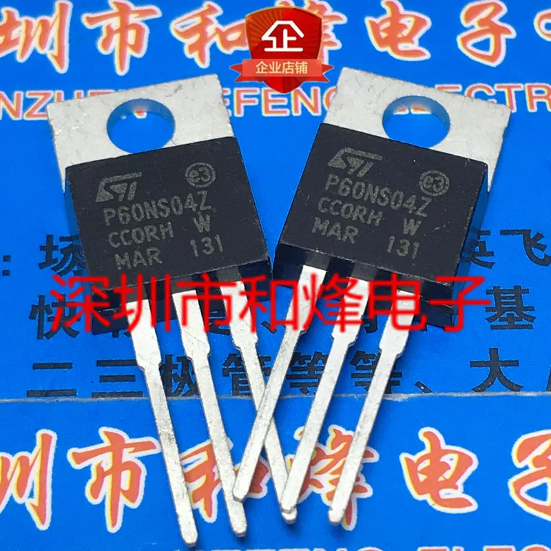 5PCS-10PCS P60NS04Z STP60NS04Z  TO-220 40V 60A Original On Stock Quick shipping