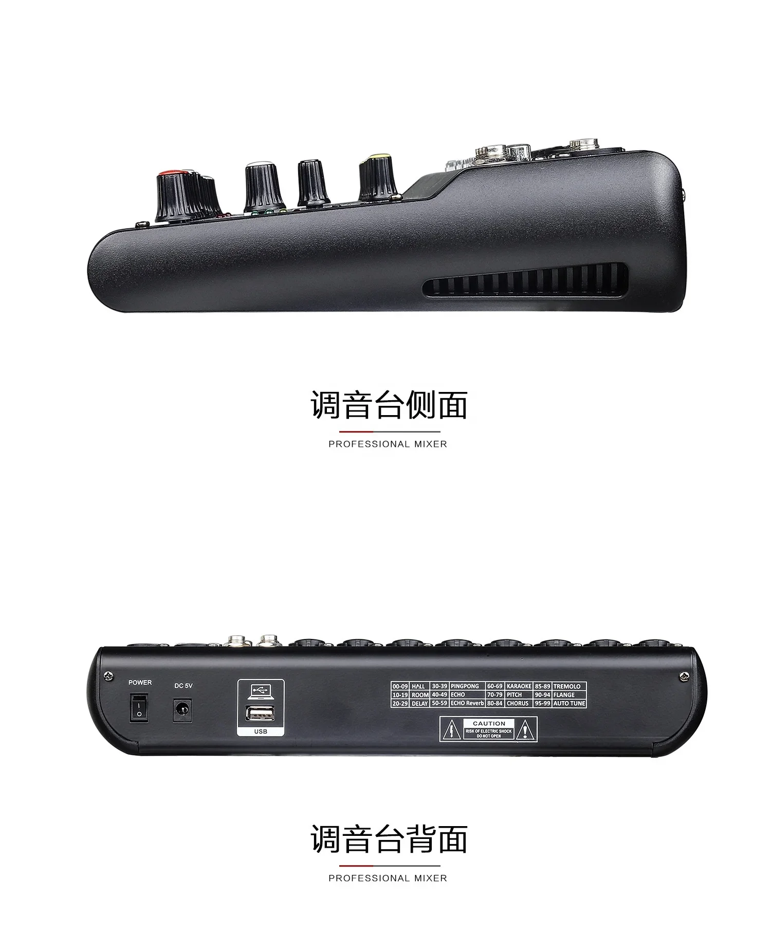 

TLF Xtuga MGA Series 99DSP 6 8 10 12 48v Power Supply USB Mezcladora De o Mixer