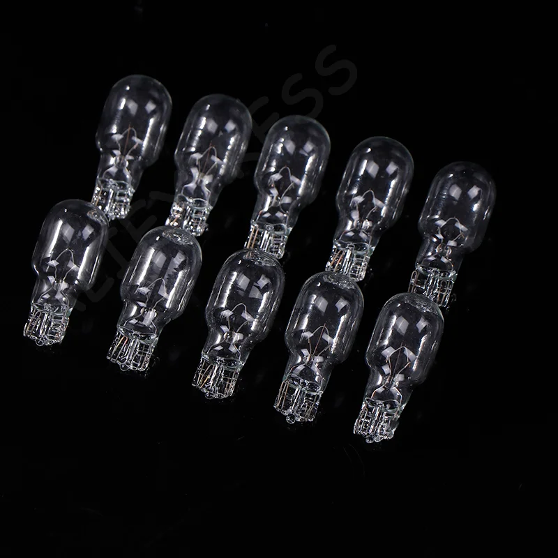 10 Pack T15 12V 16W Halogen Bulbs; Car Side & Interior Lighting; High Performance Auto Lights