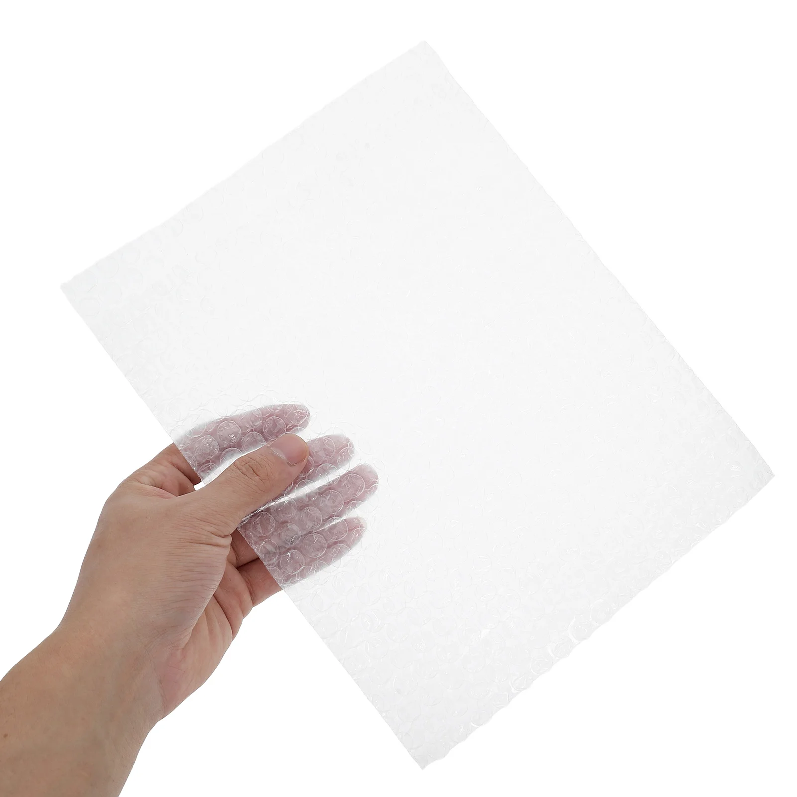 100 Uds bolsas de burbujas bolsa de embalaje gruesa a prueba de golpes bolsa protectora acolchada transparente para envío correo de almacenamiento en movimiento