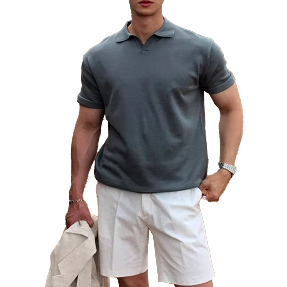 

Casual Wear Mens T-Shirt Daily Use Casual Outing 5 Spandex 95 Polyester Summer Fashion Daily Casual Outfit Retro Style
